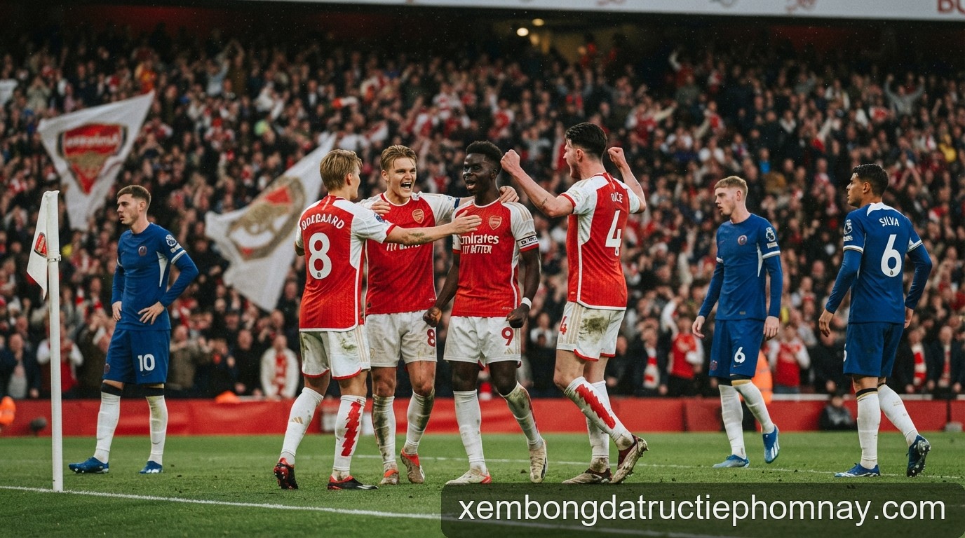 Ngoại hạng Anh 2026/27: Man City và Arsenal độc chiếm đỉnh bảng, Chelsea lỡ nhịp trong trận cầu tâm điểm