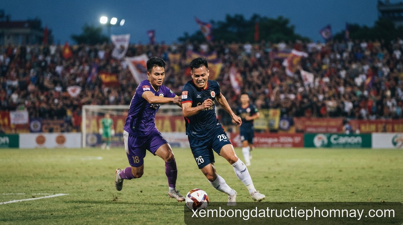 Vòng 4 V.League 2026/27: Derby Thủ đô và bài toán phong độ trái ngược giữa CAHN và Hà Nội FC